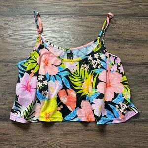 Hurley Multicolor Floral Camisole Top